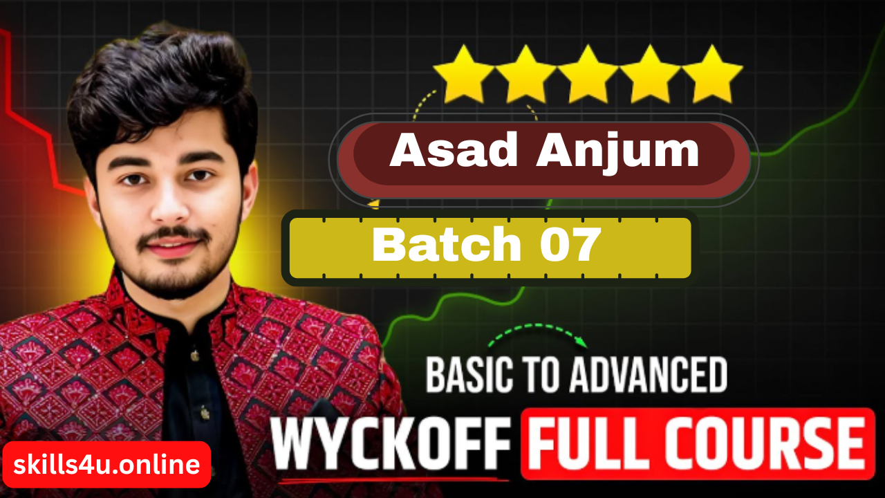 Asad Anjum SMC & Wyckoff Strategy Batch 7 Latest 2025 Course